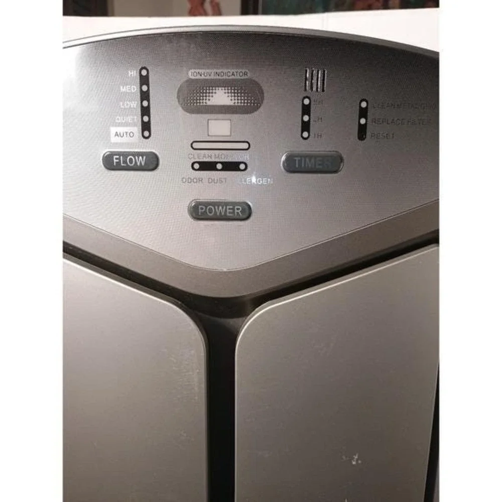 Air Shield -Advanced PureAir UP-9000 Air Purifier w/ Remote & Manual